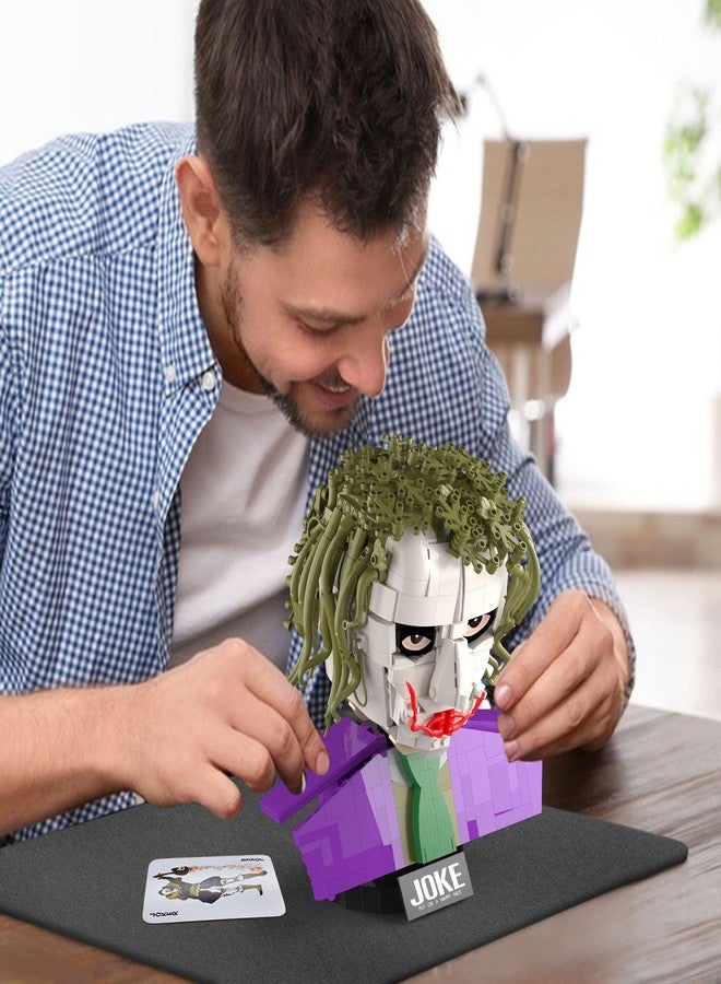 TOY PLAYER Clown Prince of Crime Building Set, Compatible with Lego for Adults, Display Collectible Decoration Set for Joke Avid Fans - Image 5